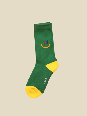 LaLa Socks(라라 로고 양말)[Green]