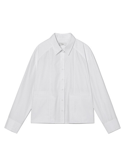 셔츠 - 기준 (Kijun) - Clasp Shirt White