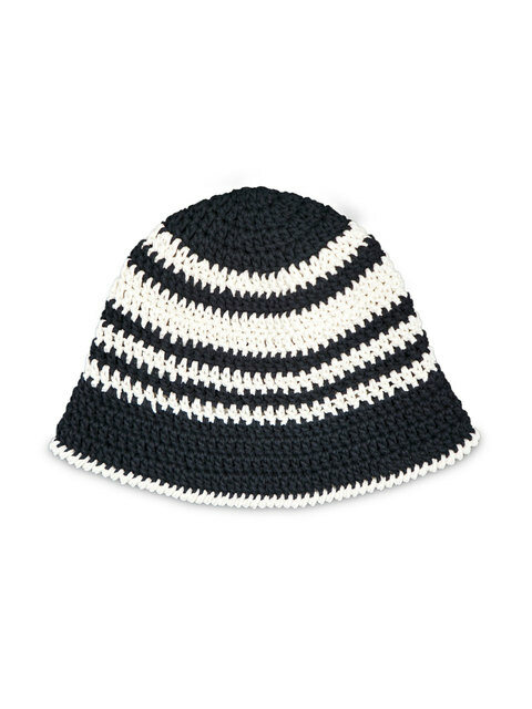 모자 - 플루프 (plouf ) - ebony  recycled cotton bucket hat