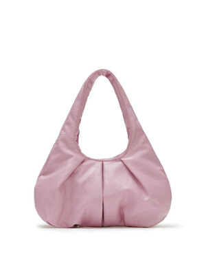 Rustling hand bag [Blush pink]
