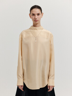 XEVIS Reversed Shirt - Beige