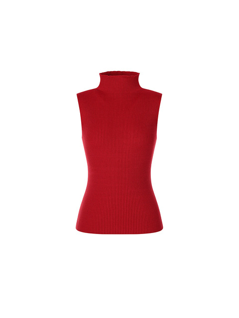 니트 - 더액츄얼리 (theActually) - #121091 sleeveless knit top-re