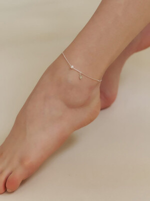 silky ball anklet