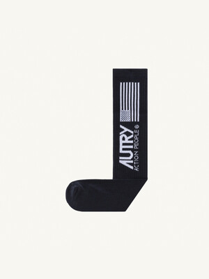 오트리 LOGO ICON SOCKS SOIU 40BW