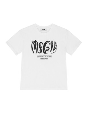 24SS 키즈 여성 로고 프린팅 티셔츠 S4MSJBTH246 001