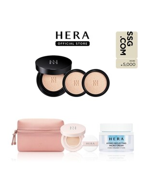 [SSG상품권]블랙 쿠션 파운데이션 디럭스 SPF34/PA++ 15gx3 (본품1개+리필2개)