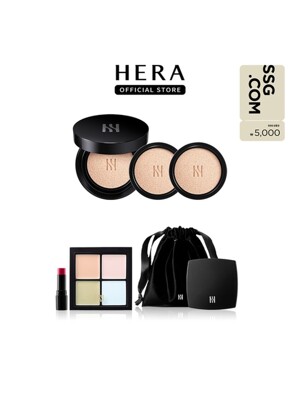[SSG상품권]블랙 쿠션 파운데이션 디럭스 SPF34/PA++ 15gx3 (본품1개+리필2개)