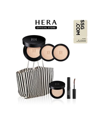 [SSG상품권]블랙 쿠션 파운데이션 디럭스 SPF34/PA++ 15gx3 (본품1개+리필2개)