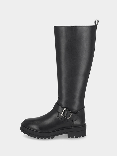 엘칸토 인텐스 여성 캐주얼 버클 몰드 롱부츠 4cm LCWL35I34V