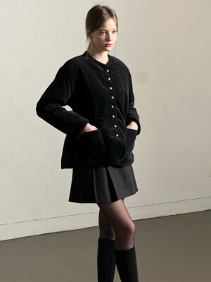 Lautre Velvet Padded Jacket