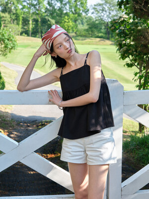 [단독]아리아 플라워 슬리브리스 블라우스 / ARIA FLOWER SLEEVELESS BLOUSE_2colors