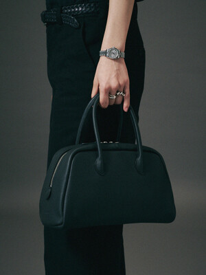 Vetiver medium tote bag-black