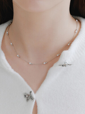 Iceing Ball Chain Necklace