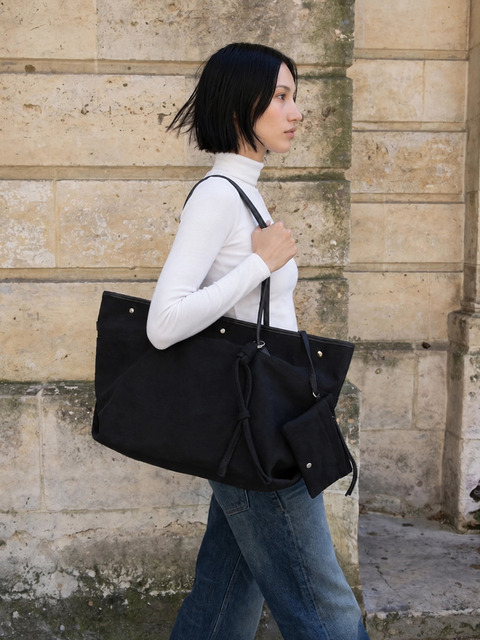 던 팩토리 NOA BAG LARGE TWILL BLACK 노아백 라지 트윌 블랙