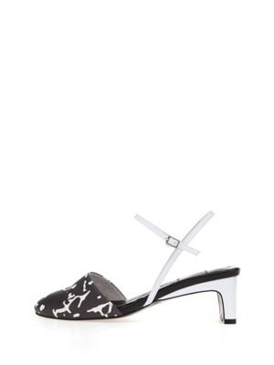 ISADORA SANDAL/GREY&WHITE