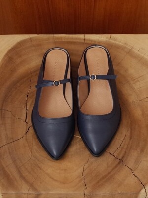 Mary janer mules Navy