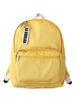 Basic Backpack _ Light Yellow