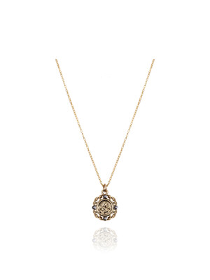 Byzantine Coin Pendant Necklace