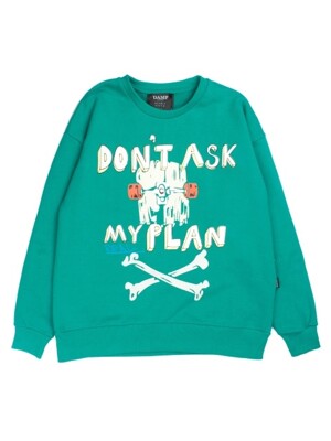 REAL SKATE SWEATSHIRT_GREEN