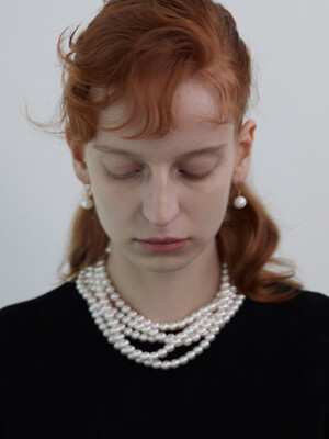 pearl bunch necklace