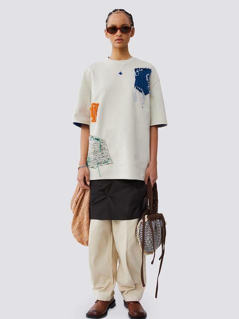 아더에러]Stoutch t-shirt Ivory