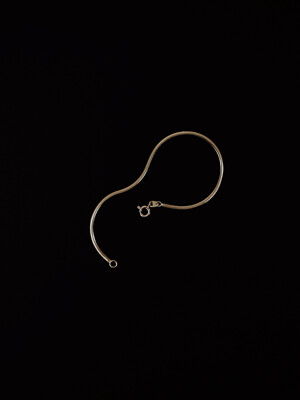 [14k] AIR, Snake Chain Bracelet gb001