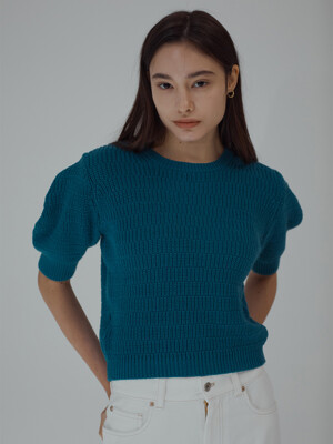 Jaunty Knit (Blue)