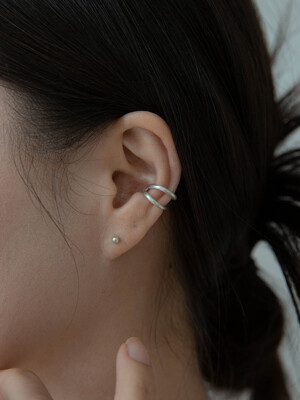 simple layered earcuff(1pcs)