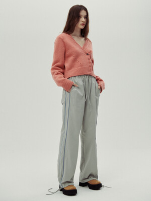 RELAXED TRACK PANTS (GREY)