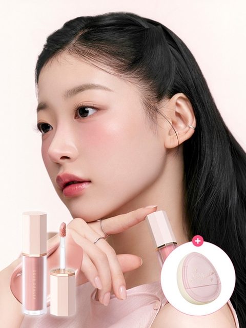 디어달리아 [단독][BEST][퍼프 증정] 페탈 드롭 리퀴드 블러쉬 (+핑거 팡팡퍼프)