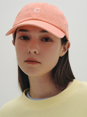 Logo Pigment Ball Cap (Orange)