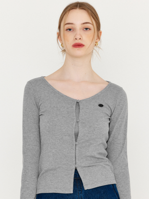 WOMAN 무드 가디건 세트 [GREY] / WBC1L01502SET