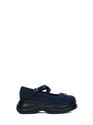 Strap Mary Jane Platform (Navy)