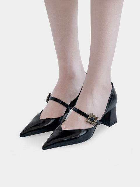 펌프스 - 주주비 (JUJUVI) - Stella Pumps / black