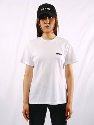 MICHELLE WHITE EMBROIDERED T-SHIRT