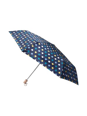 지니스타 스마일도트 UV차단 완전자동 우산 양산 IUJSU70032