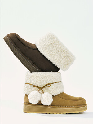 [단독]CHUKKA FUR BOOTS (2 COLORS)