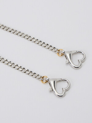 Silver Heart Chain