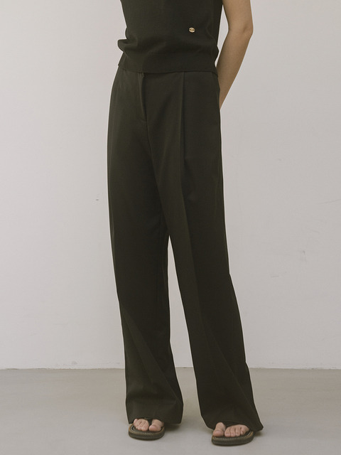 시야쥬]SIPT7048 side banding essential trousers_5colors