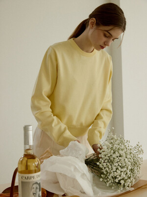 Basic round knit_Yellow