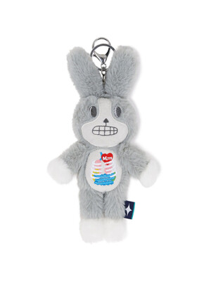 [Mmlg W] NOYISIN RABBIT KEYRING (GREY)