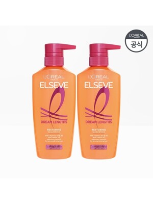 [SSG 단독구성] 로레알파리 엘세브 드림랭스 샴푸 400ml 2개