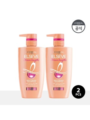 [SSG 단독구성] 로레알파리 엘세브 드림랭스 샴푸 410ml 2개