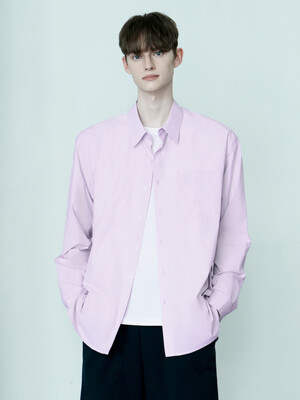 DM1023 SOLID COTTON SHIRTS_PINK