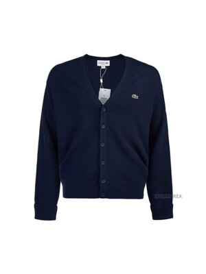 [라코스테] FW24 남성 모스 스티치 가디건 AH0397 166