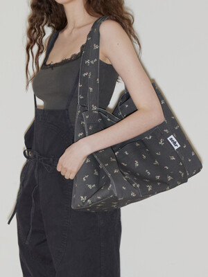 Garden Twill Cotton Big Bag (Black)