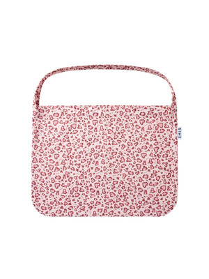 LOGO LEOPARD ECO BAG-PINK