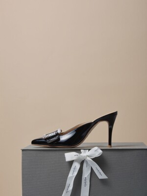 Audrely Patent Black