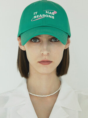 EMBROIDERY LOGO HAT / TURQUOISE