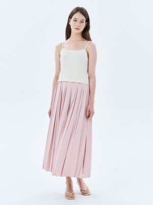 Pleated Maxi Skirt_2color
